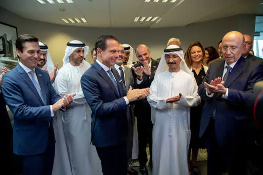 Doria inaugura escritório comercial de SP em Dubai