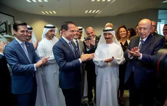 Doria inaugura escritório comercial de SP em Dubai