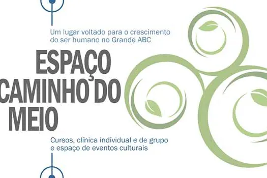 Novo curso do Espaço Caminho do Meio