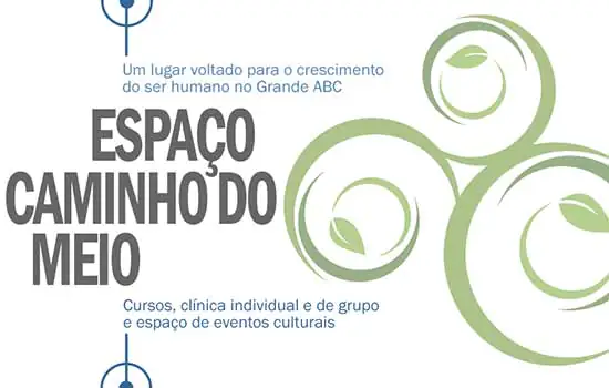 Novo curso do Espaço Caminho do Meio