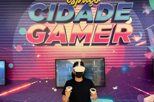 Cidade Gamer leva aventuras com realidade virtual ao Shopping Cidade São Paulo