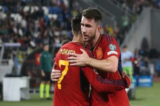 Espanha vence de goleada a equipe da Geórgia pelas eliminatórias da Euro;  confira - Jogada - Diário do Nordeste