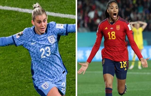 Título será coroação para Inglaterra ou virada para Espanha na Copa feminina