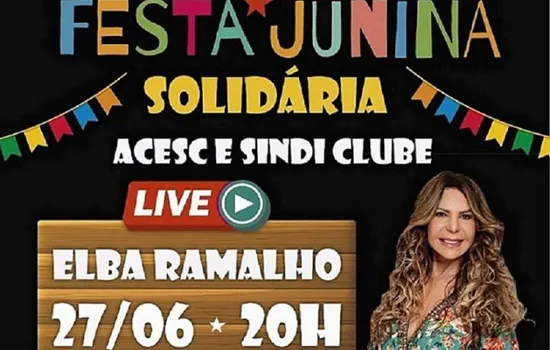 São João na sua casa: Elba Ramalho fará show online neste sábado