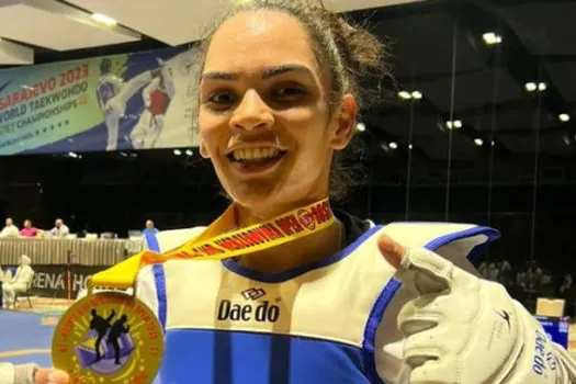 Taekwondo de São Caetano conquista mais um ouro na Europa com Caroline Gomes