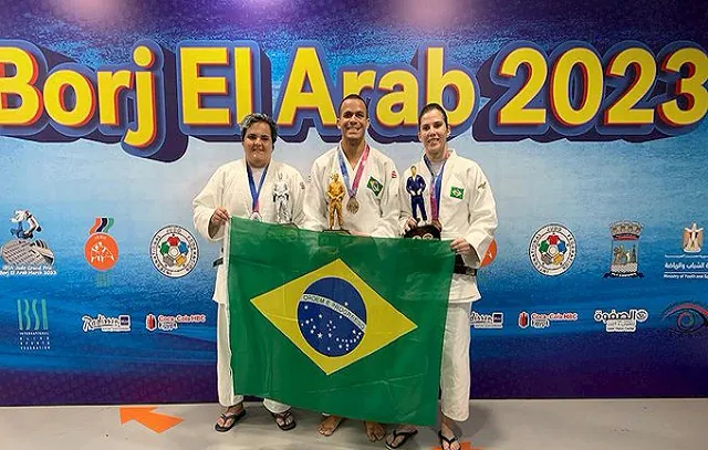 Arthur Silva é ouro em Grand Prix de judô paralímpico no Egito