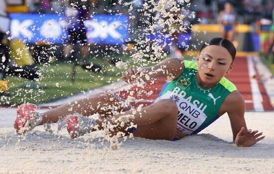 Letícia Oro fatura bronze no salto em distância no término do Mundial