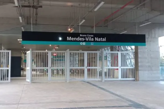 Estação Bruno Covas/Mendes-Vila Natal, da Linha 9-Esmeralda, recebe Campanha de Vacinação