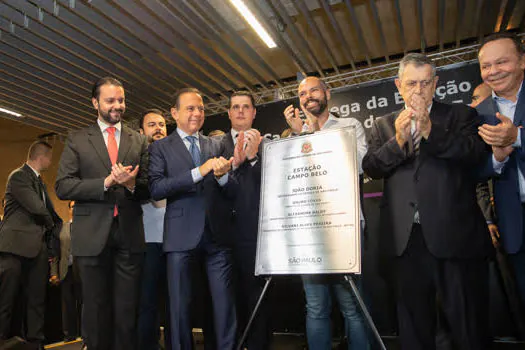 Governo entrega estação Campo Belo e conclui ampliação da Linha 5-Lilás