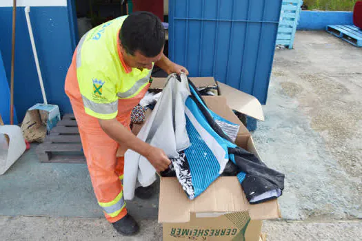 Estações de Coleta do Semasa agora são pontos fixos para doações de roupas