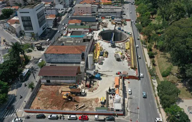 Tuneladora da Linha 6-Laranja atinge primeiro ponto de escavação no sentido norte