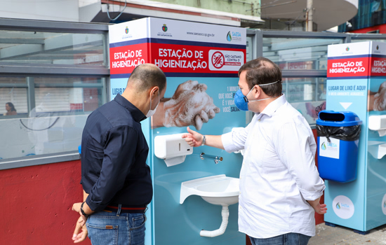 São Caetano cria Estações de Higienização