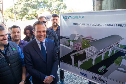 Governo anuncia o início da construção da estação Jardim Colonial