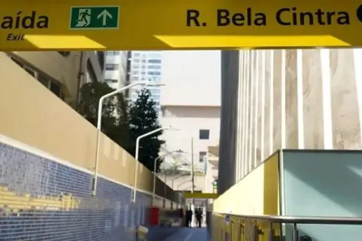 Estação Paulista do Metrô ganha novo acesso pela rua bela Cintra