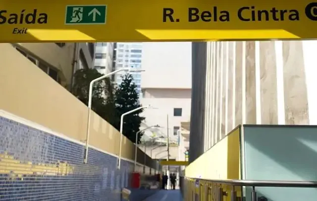 Estação Paulista do Metrô ganha novo acesso pela rua bela Cintra