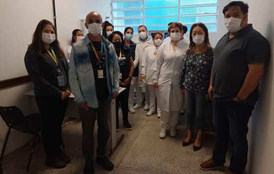 CCZ de Ribeirão Pires capacita estagiários de enfermagem