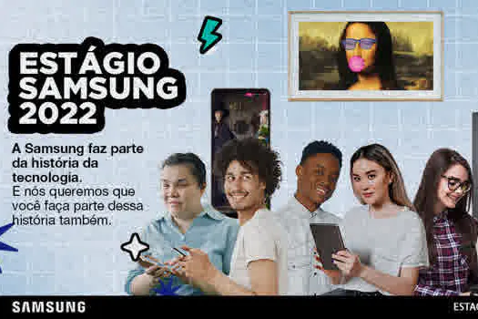 Samsung abre inscrições para programa de estágio