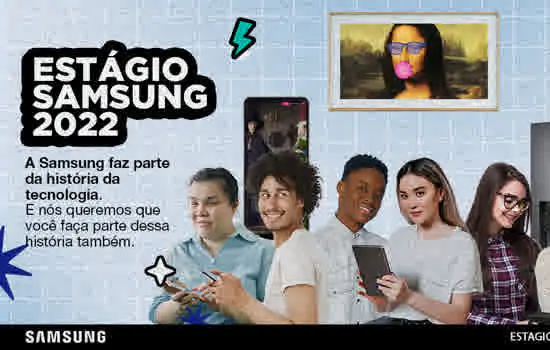 Samsung abre inscrições para programa de estágio