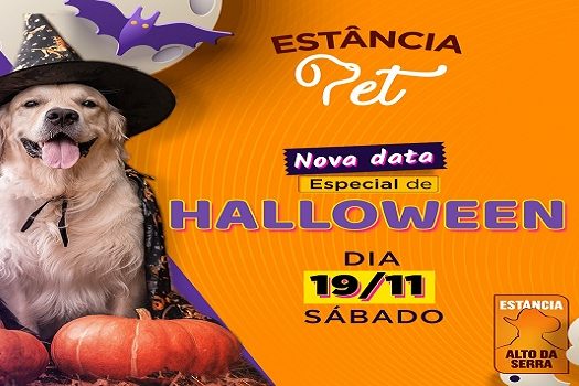 Estância Pet especial Halloween tem nova data