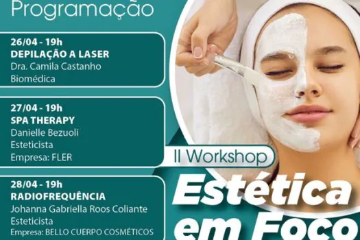 Abertas inscrições para o II Workshop Estética em Foco