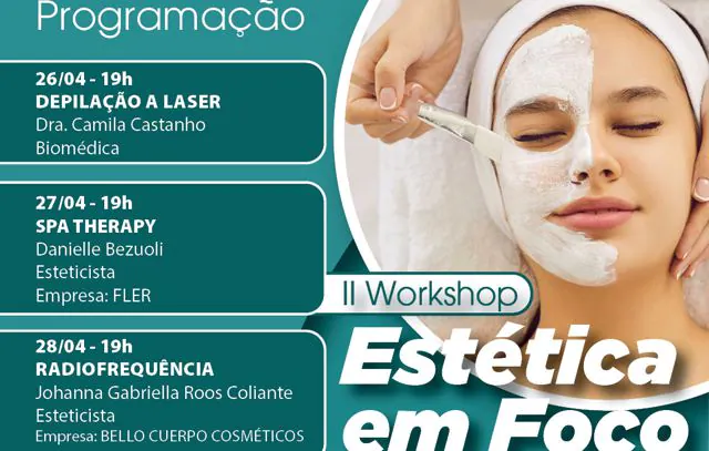 Abertas inscrições para o II Workshop Estética em Foco