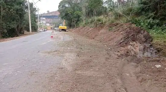 Ribeirão Pires promove melhorias na Estrada da Cooperativa