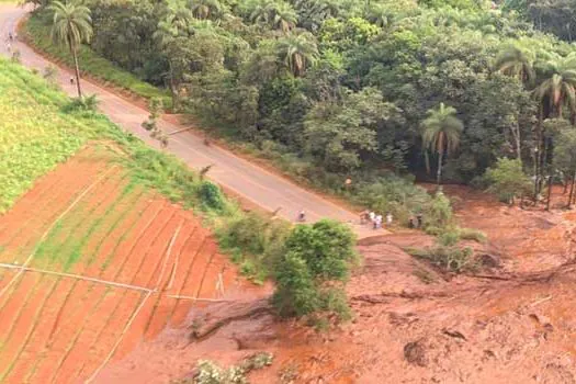 Brumadinho tenta desobstruir estrada e encontra corpo de vítima