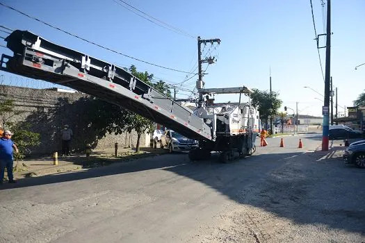 Prefeitura de São Bernardo inicia obras de revitalização da Estrada Marco Polo