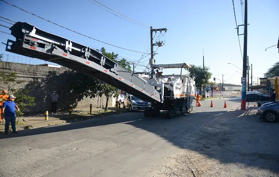 Prefeitura de São Bernardo inicia obras de revitalização da Estrada Marco Polo