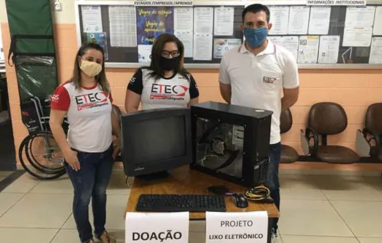 Etecs e Fatecs arrecadam computadores e celulares para estudantes na quarentena