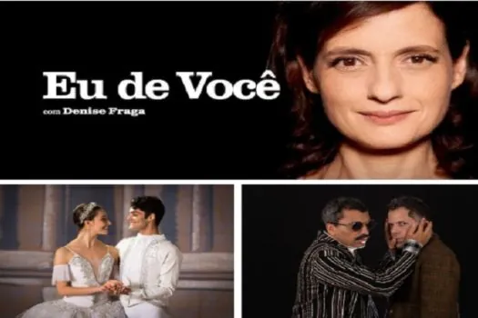 ”Eu de você” é um dos espetáculos que abre a programação do Teatro Sérgio Cardoso