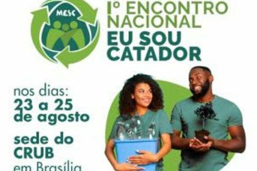 Movimento Eu Sou Catador promove encontro nacional de profissionais da categoria