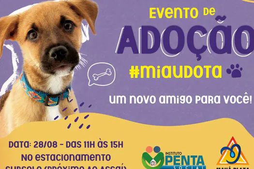 Começa hoje (28) evento de Adoção Animal no Mauá Plaza Shopping