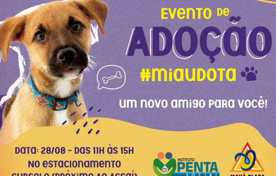 Começa hoje (28) evento de Adoção Animal no Mauá Plaza Shopping