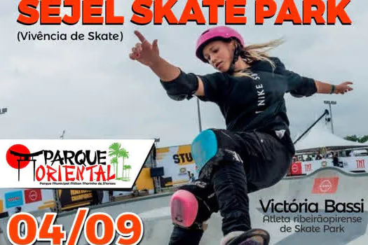 Parque Oriental de Ribeirão Pires promove o evento SEJEL Skate Park