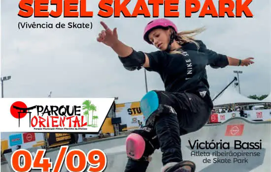 Parque Oriental de Ribeirão Pires promove o evento SEJEL Skate Park