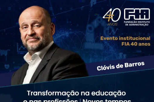 FIA promove webinar sobre transformação na educação e trabalho com Clóvis de Barros