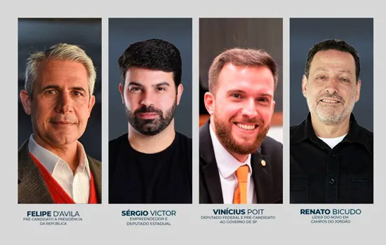 Eleições 2022: Partido NOVO promove evento com pré-candidatos em Campos do Jordão