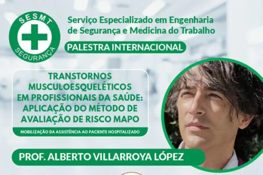 Fundação do ABC terá palestra internacional sobre Transtornos Musculoesqueléticos