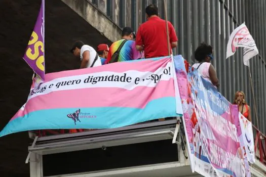 Marcha Trans ocupa ruas centrais de São Paulo e pede mais visibilidade