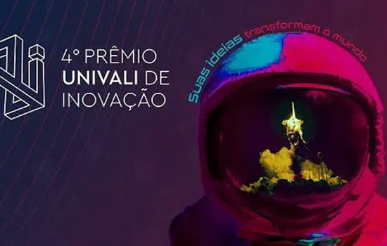 Entrega do 4º Prêmio Univali de Inovação ocorrerá em 18 de novembro