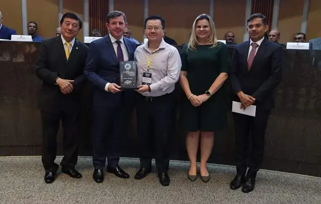 Ever Green recebe o Prêmio TOP SBC da prefeitura de São Bernardo do Campo