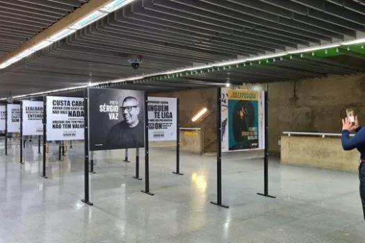 A Linha da Cultura apresenta na estação Alto do Ipiranga a exposição “Flores da Batalha”