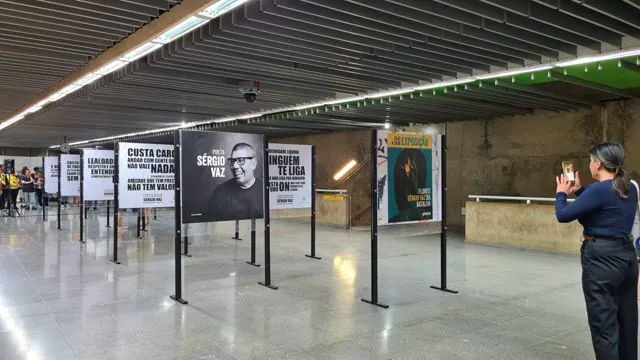 A Linha da Cultura apresenta na estação Alto do Ipiranga a exposição “Flores da Batalha”