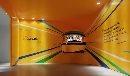 Shopping VillaLobos recebe a exposição inédita e interativa “Eu, Ayrton Senna da Silva”