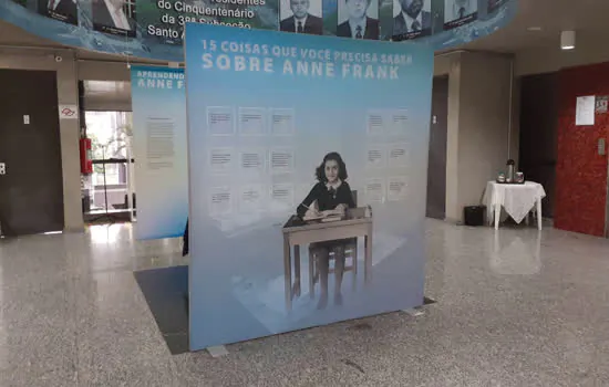 OAB Santo André recebe exposição sobre Anne Frank