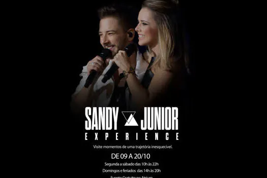 MorumbiShopping recebe exposição Sandy e Junior Experience