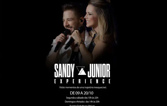 MorumbiShopping recebe exposição Sandy e Junior Experience