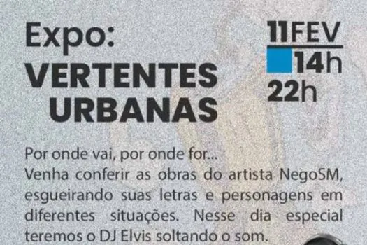 Galeria Manifesto recebe “Expo Vertentes Urbanas” em fevereiro