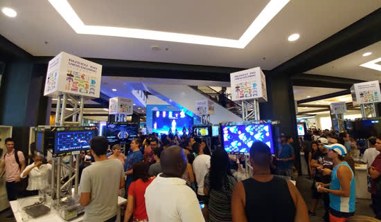 Museu do Videogame Itinerante no Shopping ABC